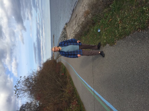 Tim at Lake Ontario